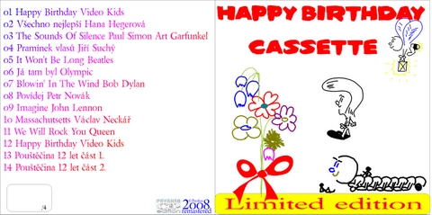 project Happy Birthday Cassette přední