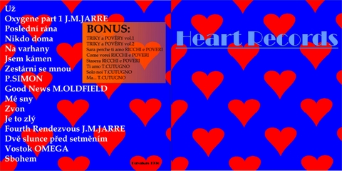 project Heart Records přední