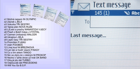 project Last Message Přední