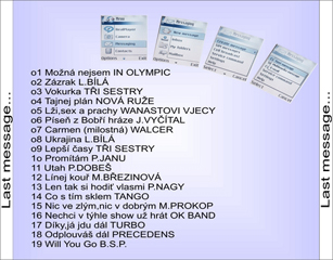 project Last Message Zadní